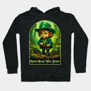 Watercolor Leprechaun Spirit Hoodie